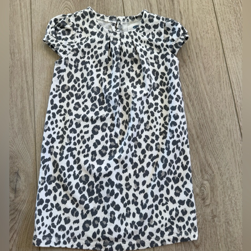 New Old Navy Cheetah Leopard Dress 4T